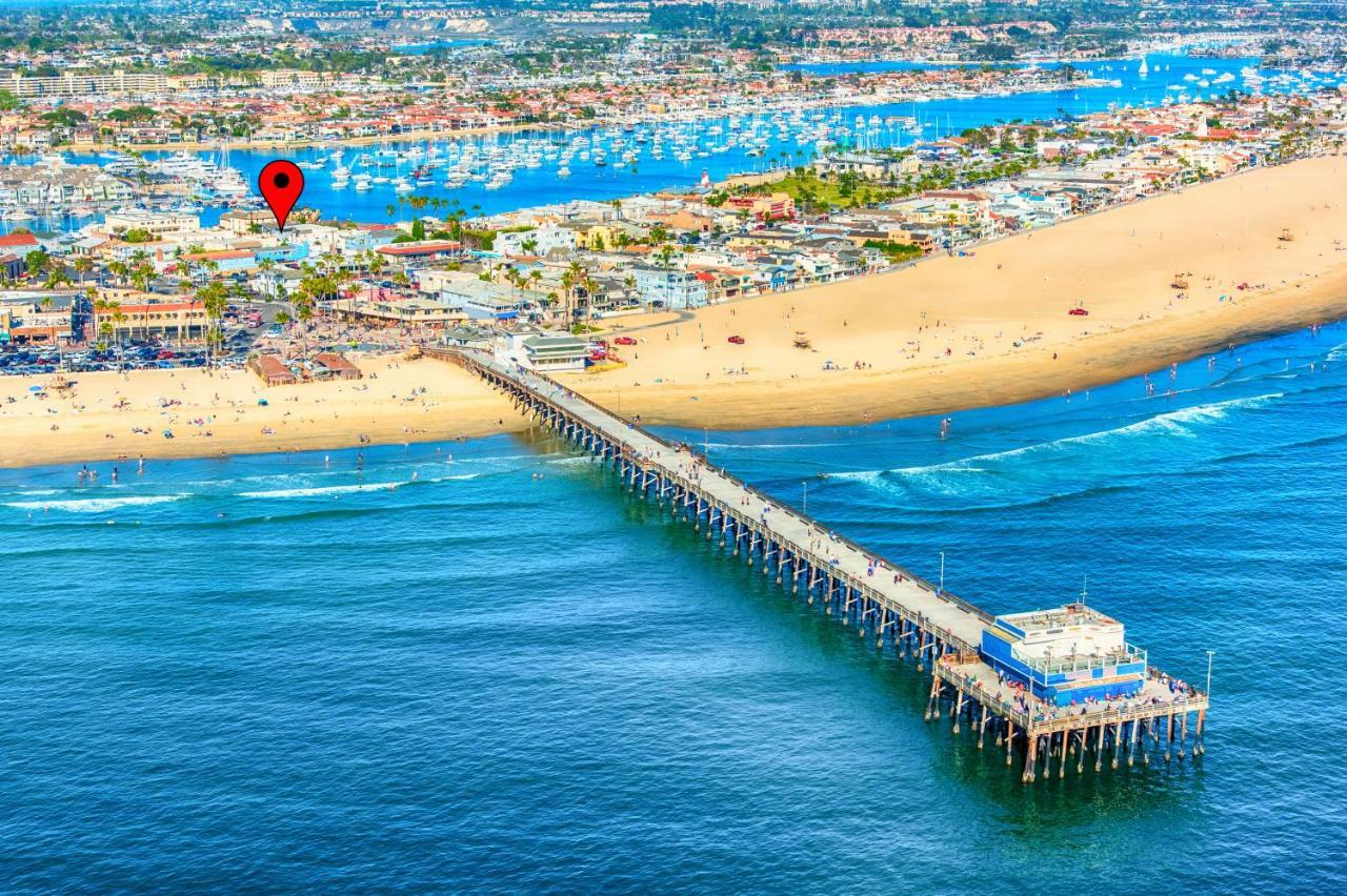Surf Casita - Luxury Beach Home - Steps To Ocean & Walk To Everything Newport Beach Bagian luar foto